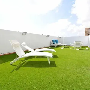 Apartamento Céntrico ático 2 Dormitorios Gran Solárium Privado, Las Palmas de Gran Canaria